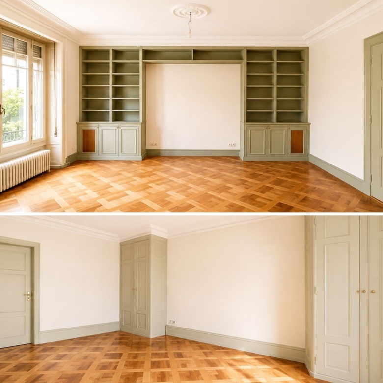 High‑end cross‑through apartment with 4.5 rooms, Geneva