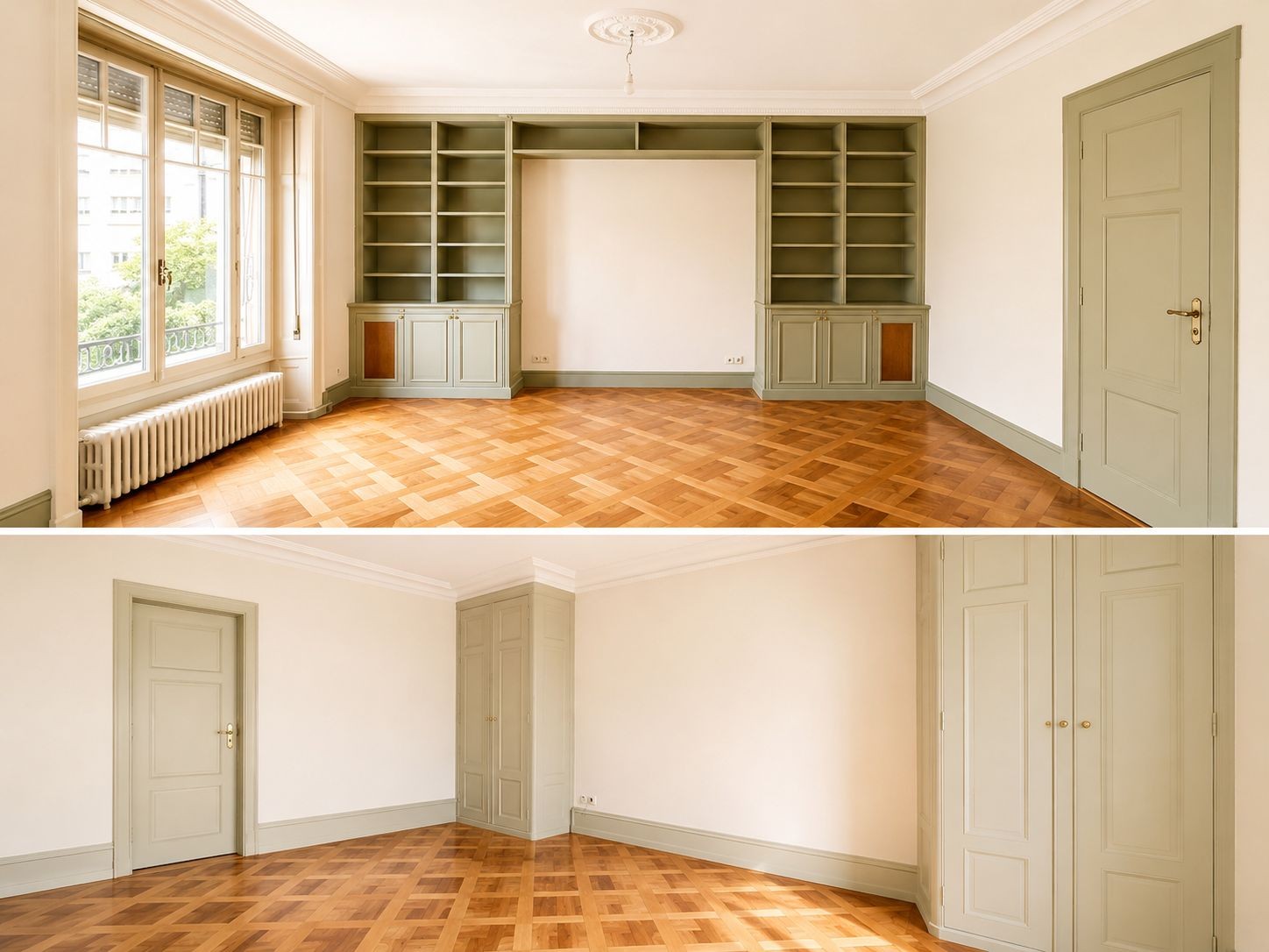 High‑end cross‑through apartment with 4.5 rooms, Geneva