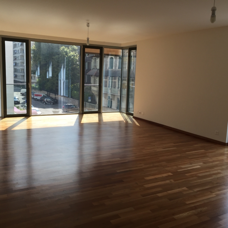 Bright living room, 6-room apartment, Geneva