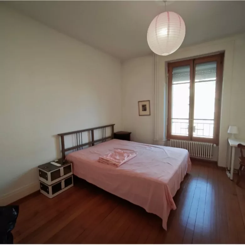Bedroom, 3-room apartment, 81 Rue de Lausanne, Geneva