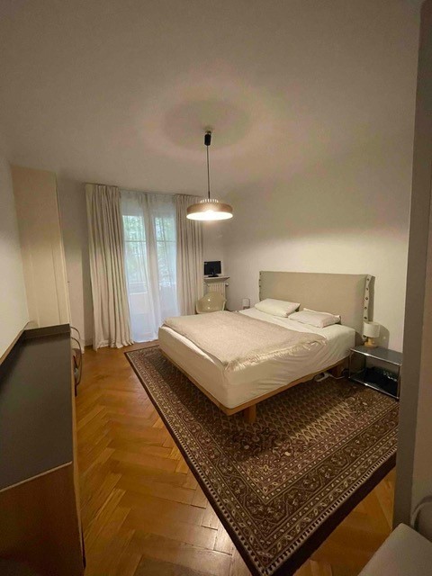 Second bedroom, cross-through 4.5-room apartment, Geneva