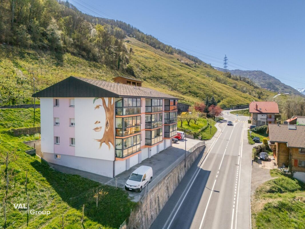 Un bel potentiel pour cet appartement situé à 7 minutes de Sion