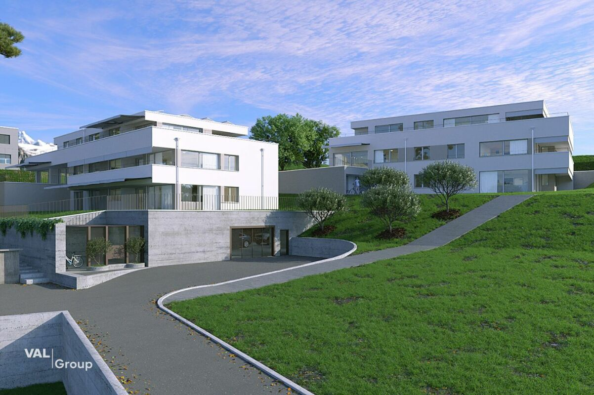 Exclusive 5.5-room ground floor apartment, spacious and comfortable