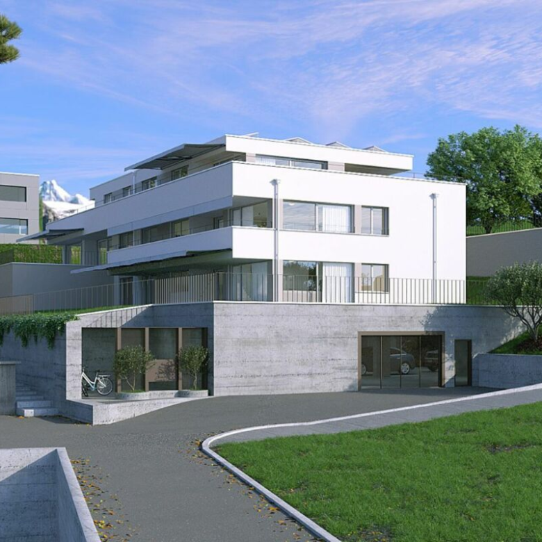 Exclusive 5.5-room ground floor apartment, spacious and comfortable
