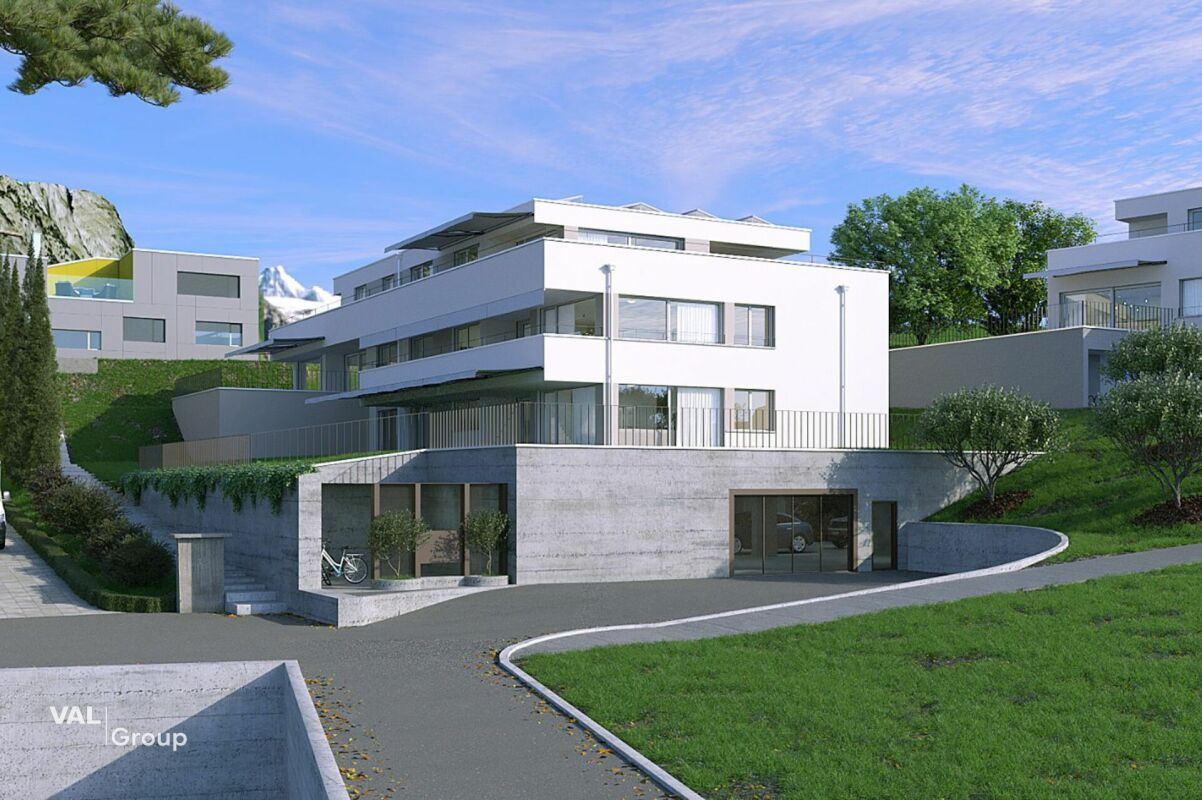 Exclusive 5.5-room ground floor apartment, spacious and comfortable