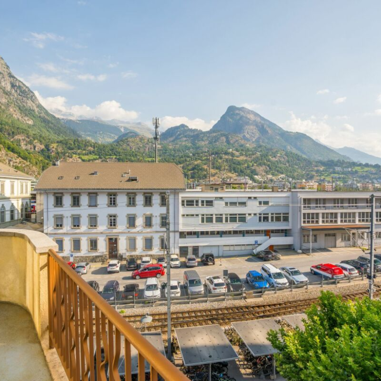 6,5-Zimmer-Wohnung direkt beim Bahnhof Brig!