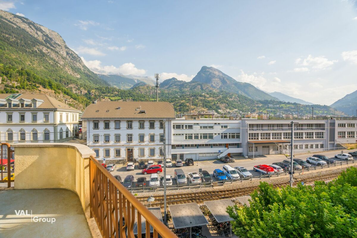 6,5-Zimmer-Wohnung direkt beim Bahnhof Brig!