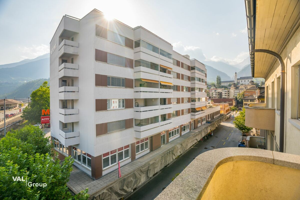 6,5-Zimmer-Wohnung direkt beim Bahnhof Brig!