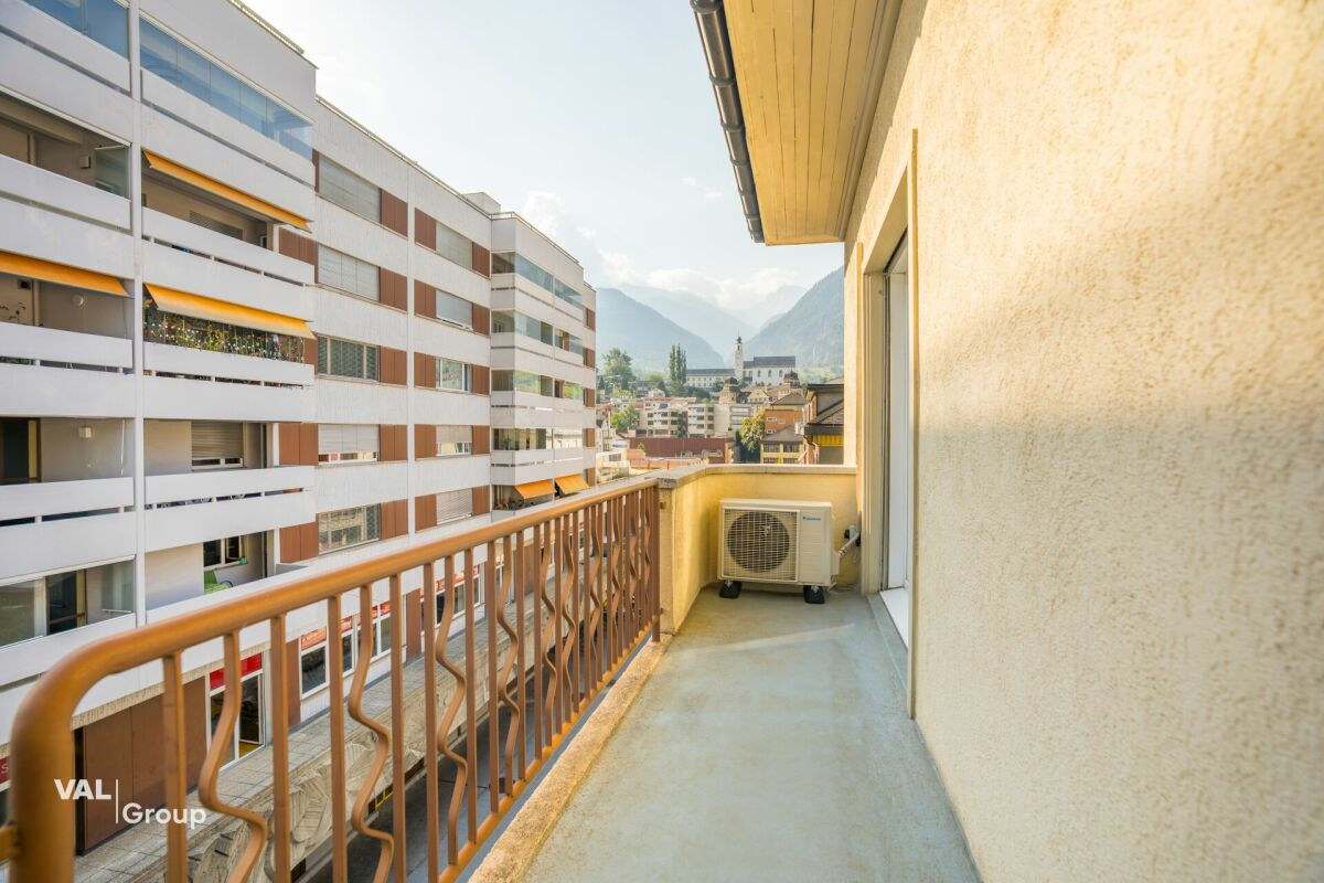 6,5-Zimmer-Wohnung direkt beim Bahnhof Brig!