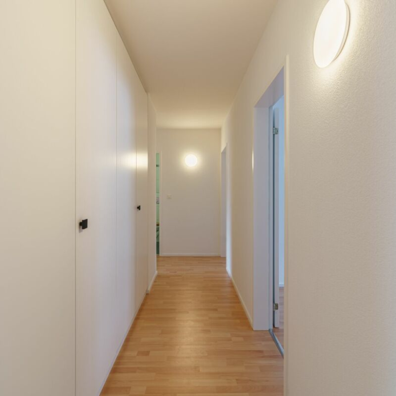 Helles Apartment mit Blick auf das Tal, in einem familienfreundlichen Viertel gelegen