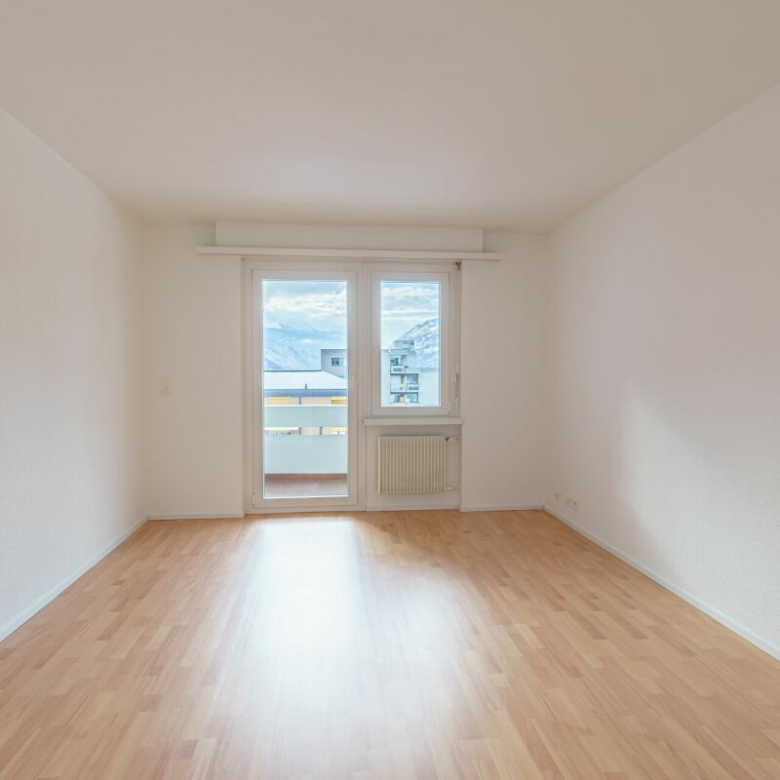 Helles Apartment mit Blick auf das Tal, in einem familienfreundlichen Viertel gelegen