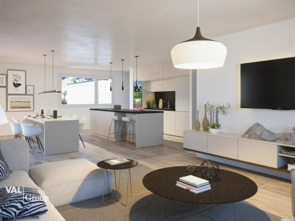 Magnifique appartement, avec un bel espace jardin-terrasse