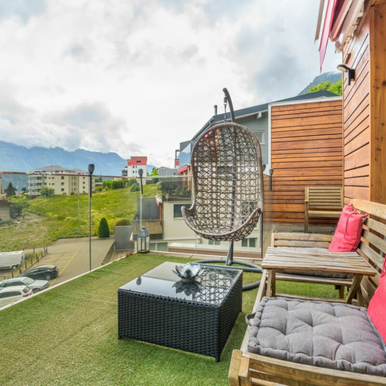 Appartement chaleureux exposé sud