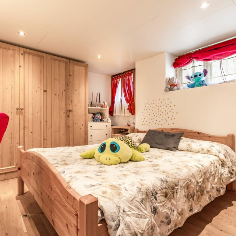 Appartement ensoleillé avec balcon et vue sur les Alpes