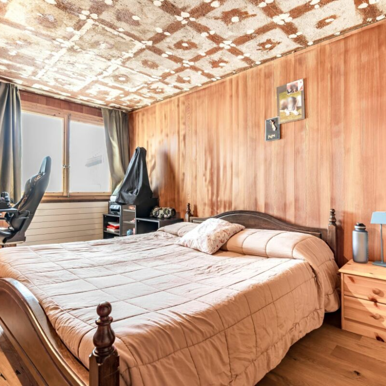 Appartement ensoleillé avec balcon et vue sur les Alpes