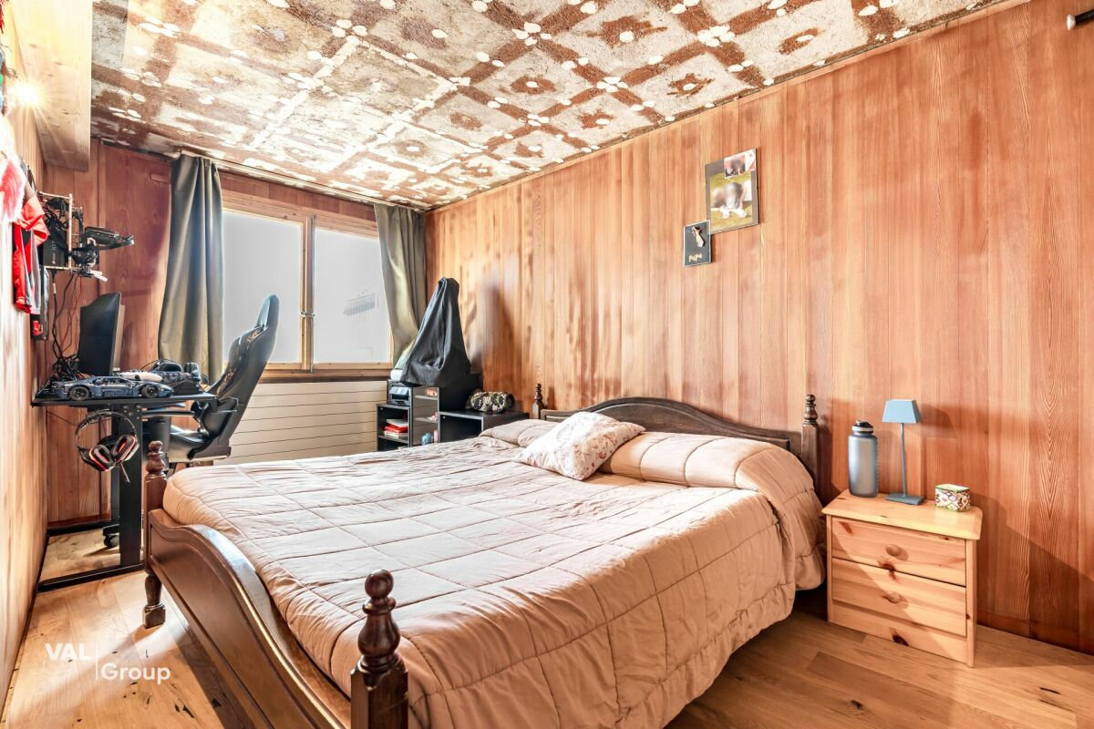 Appartement ensoleillé avec balcon et vue sur les Alpes