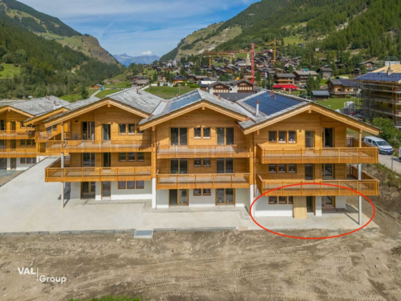 Panorama alpin unique – Superbe appartement lumineux et spacieux de 4,5 pièces.