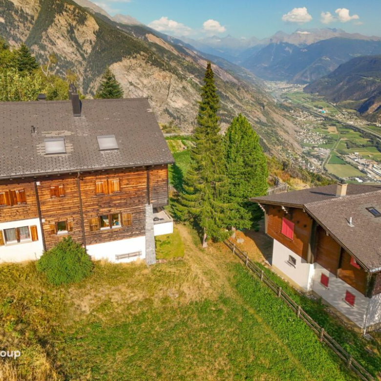 Jeizinen: Ein Ort zum Leben, wo Ruhe, Aussicht und Bergfeeling zusammenfliessen