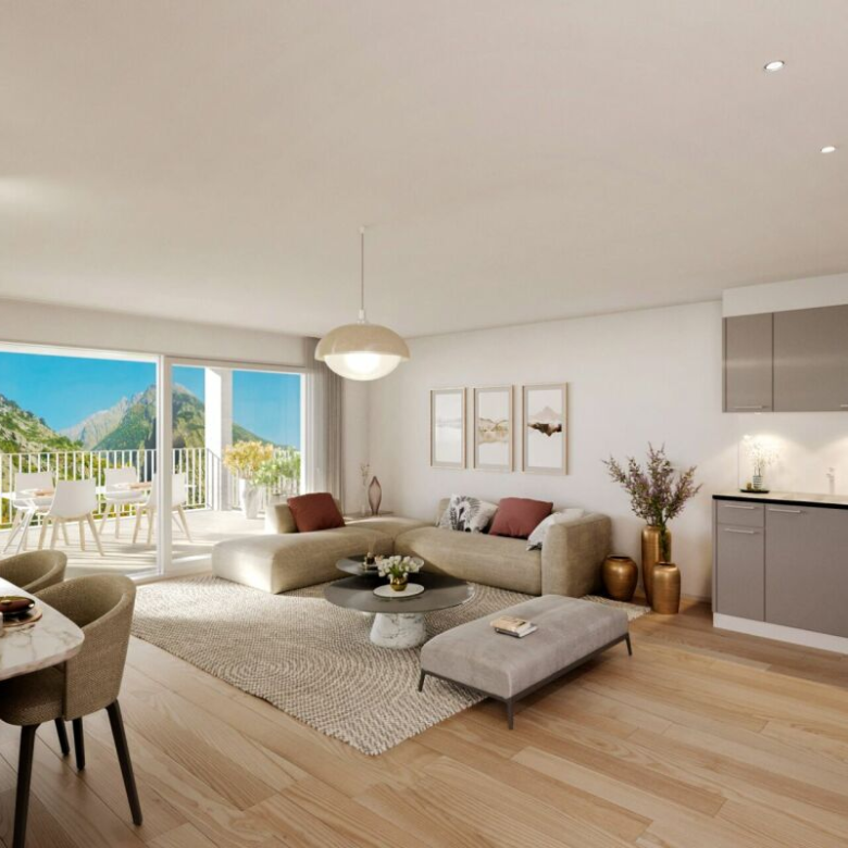 Appartement moderne de 3,5 pièces dans la vallée du Rhône - Première mise en location à partir de novembre 2026