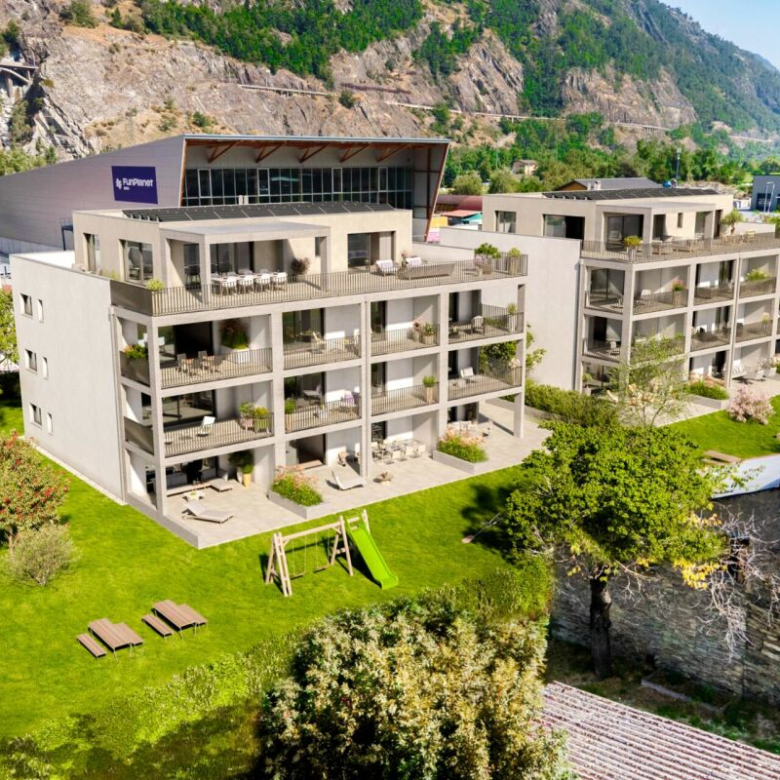 Appartement moderne de 3,5 pièces dans la vallée du Rhône - Première mise en location à partir de novembre 2026