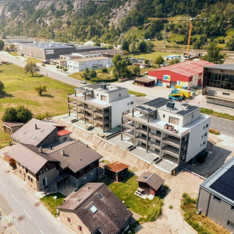 Appartement moderne de 3,5 pièces dans la vallée du Rhône - Première mise en location à partir de novembre 2026