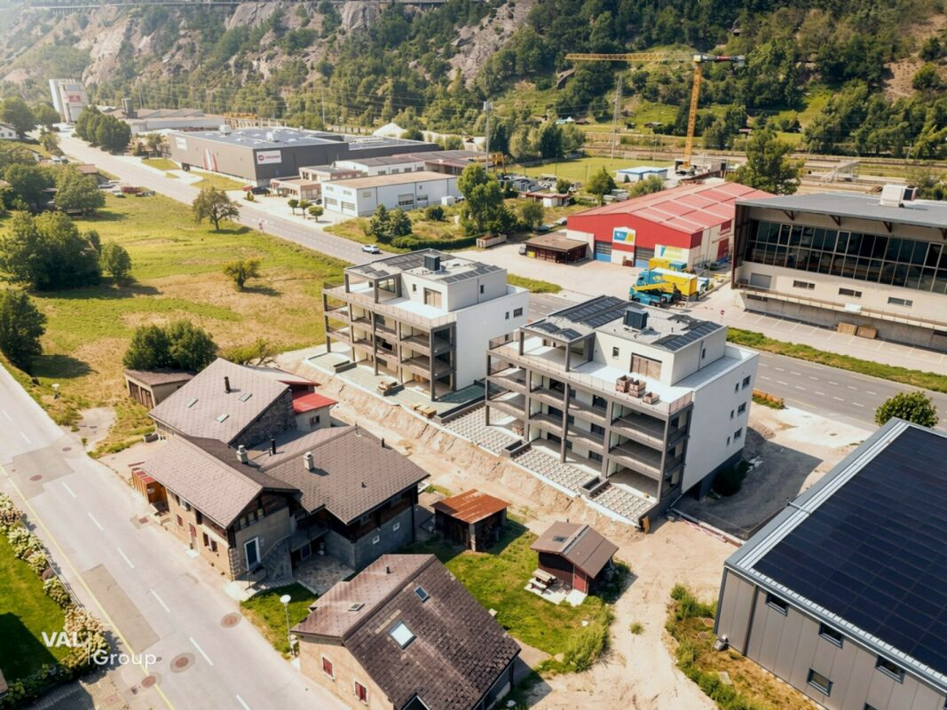 Appartement moderne de 3,5 pièces dans la vallée du Rhône - Première mise en location à partir de novembre 2026