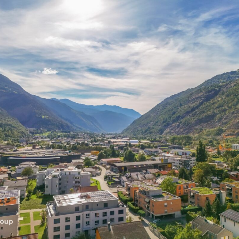 Appartement de 4,5 pièces avec mezzanine ouverte à Glis