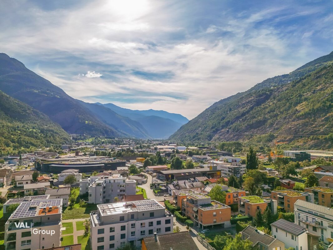 Appartement de 4,5 pièces avec mezzanine ouverte à Glis