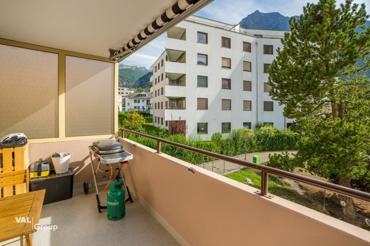 Charmant appartement avec balcon au cœur de Glis