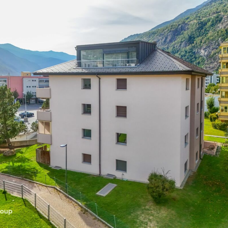 Charmant appartement avec balcon au cœur de Glis