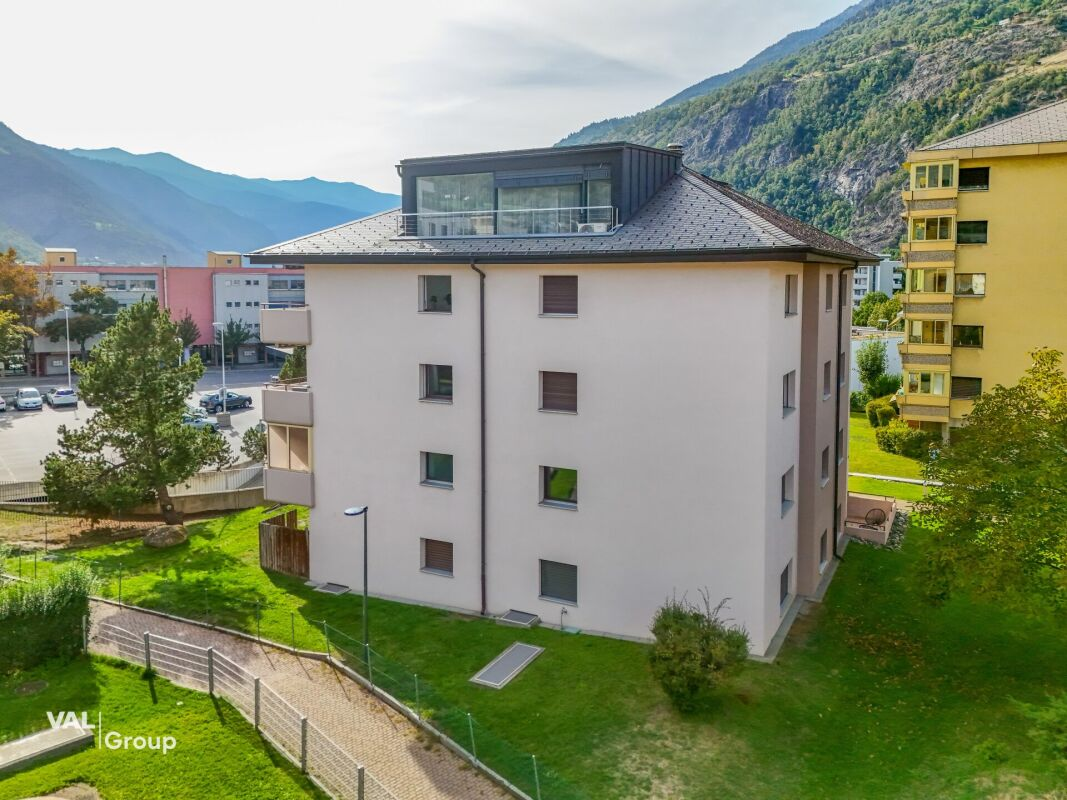 Charmant appartement avec balcon au cœur de Glis
