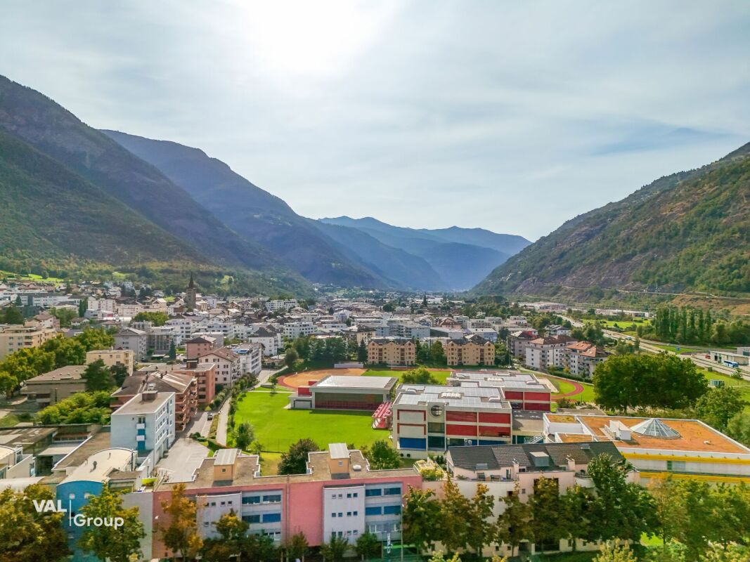 Charmant appartement avec balcon au cœur de Glis