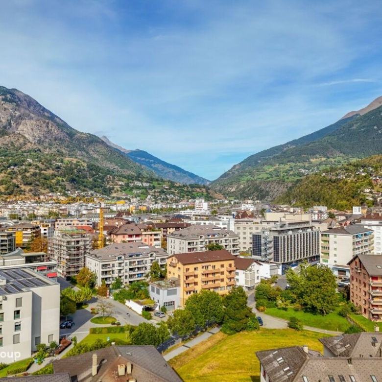 Charmant appartement avec balcon au cœur de Glis