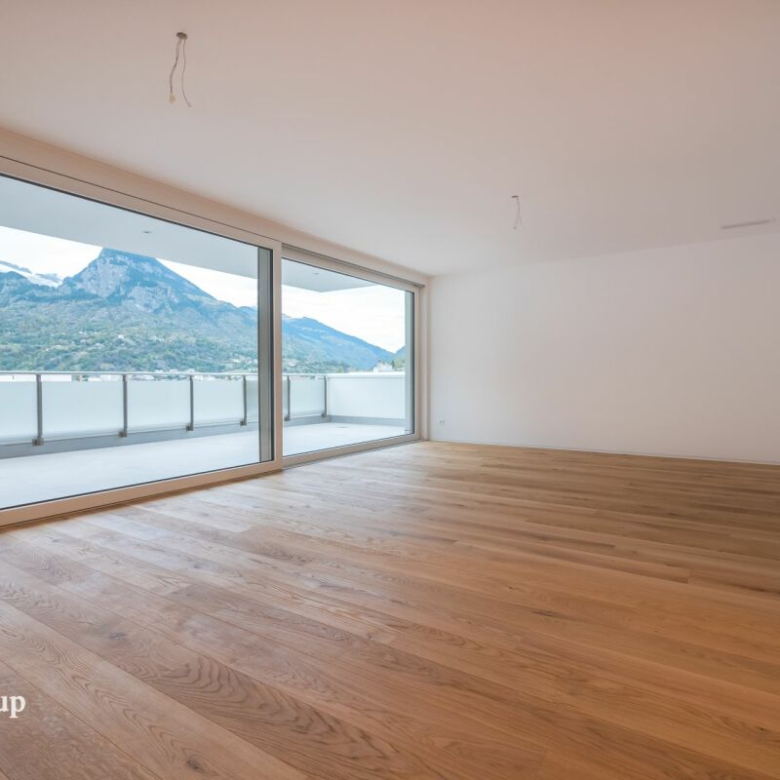 Appartement de luxe en dernier étage avec une belle vue