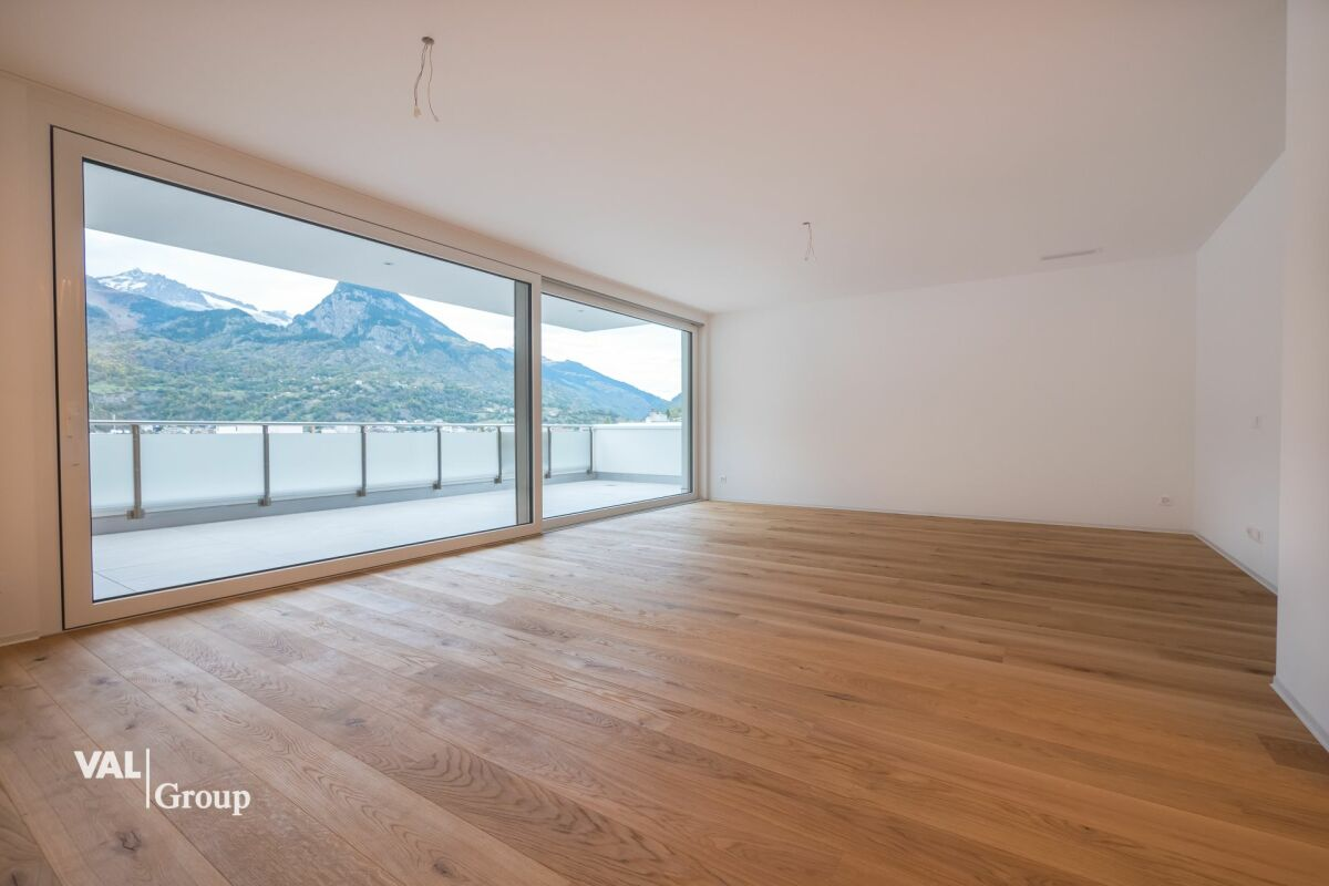 Appartement de luxe en dernier étage avec une belle vue
