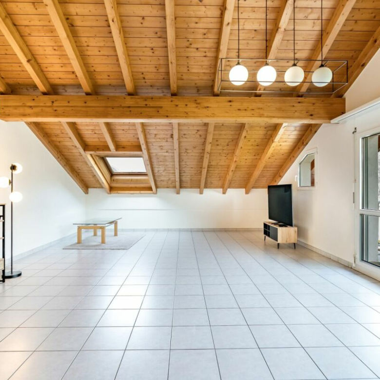4.5-room mansard apartment with view