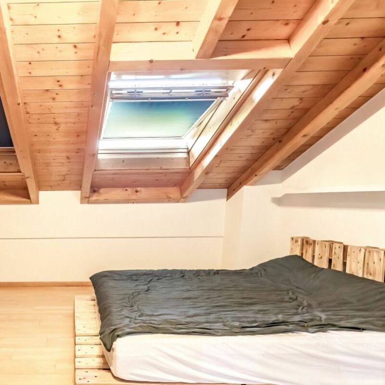 4.5-room mansard apartment with view