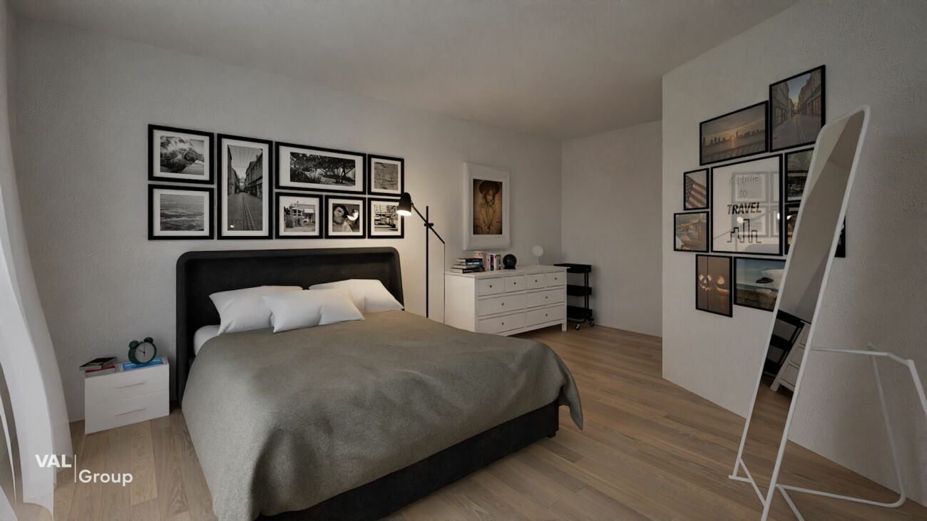 Un logement confortable et adapté aux familles, avec deux terrasses