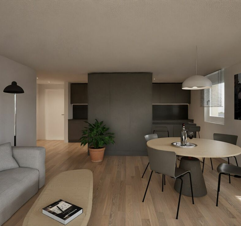 Bel appartement avec terrasse ensoleillée à Brigue-Glis
