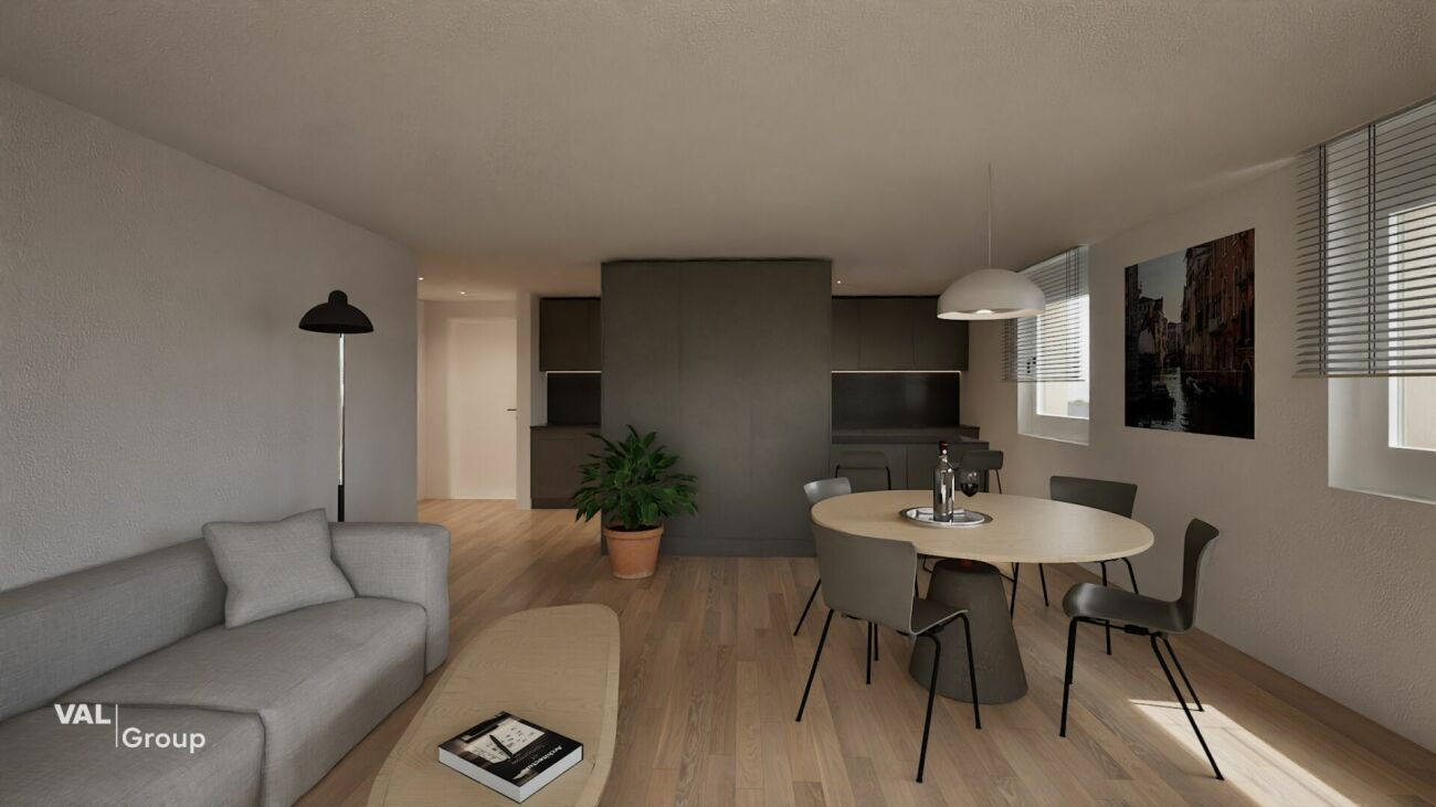 Bel appartement avec terrasse ensoleillée à Brigue-Glis