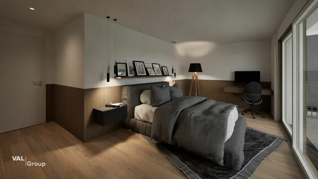 Bel appartement avec terrasse ensoleillée à Brigue-Glis