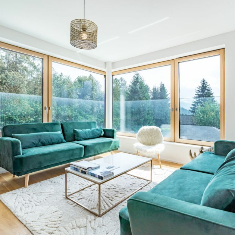 A pleasant, spacious and comfortable living environment