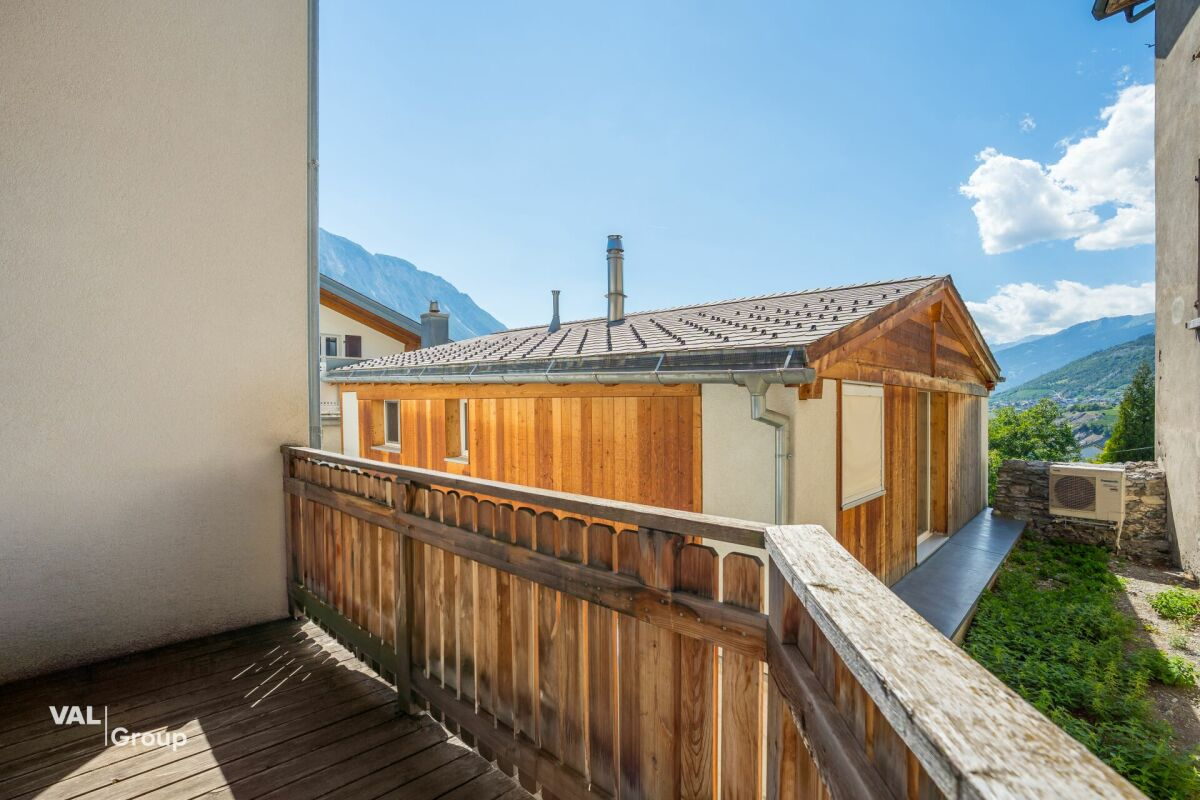 Le charme de la vieille ville allié au confort de vie : votre chez-vous en plein cœur de Loèche