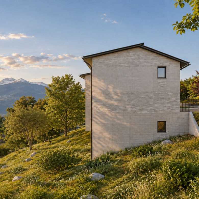TRAMA - Dachwohnung mit 4,5 Zimmern im zeitgenössischen Stil, hochwertige Ausstattung und mit Aussicht