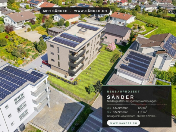 Immobilienprojekt «Sänder»