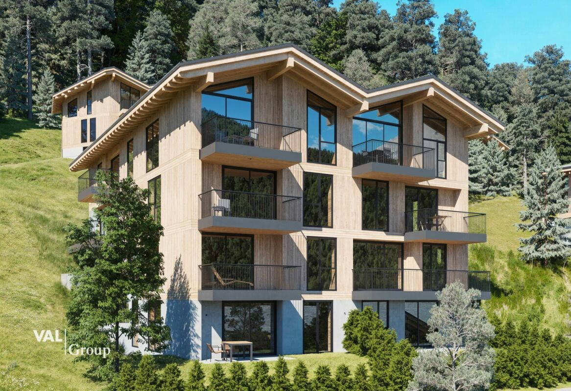 Résidence Le Roc : appartements luxueux offrant un confort 5 étoiles et une vue panoramique sur les montagnes
