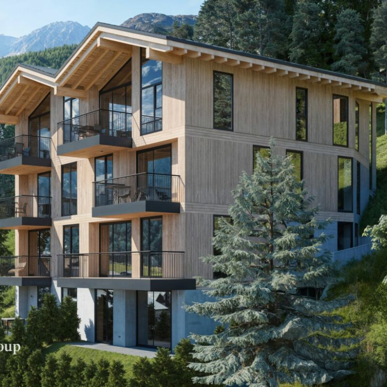 Résidence Le Roc : appartements luxueux offrant un confort 5 étoiles et une vue panoramique sur les montagnes