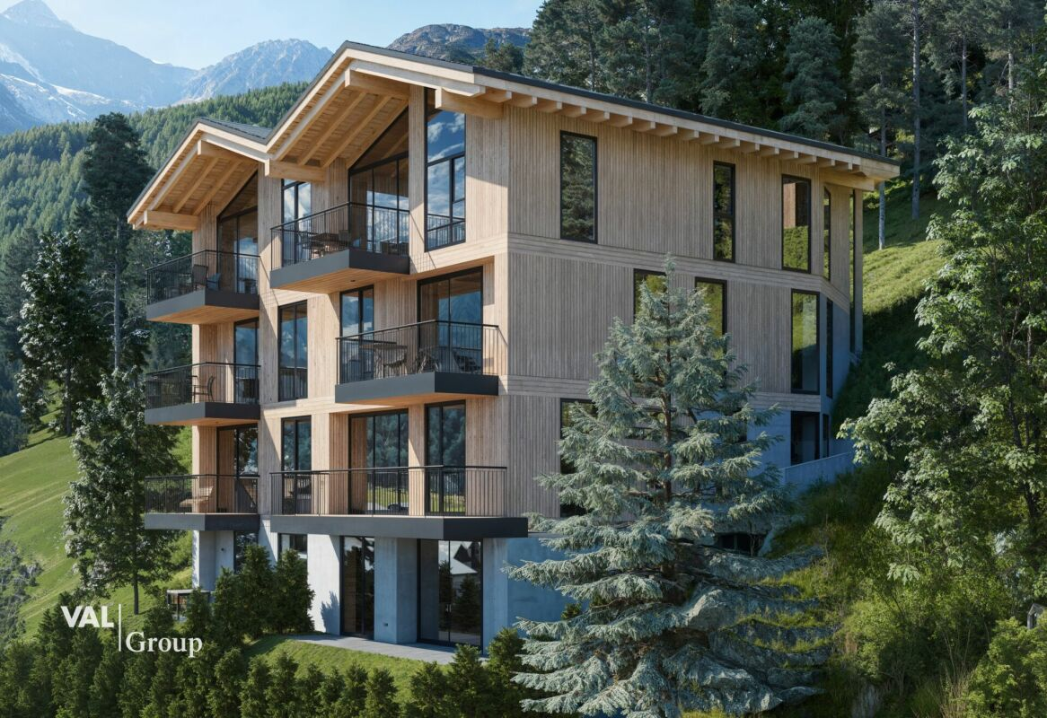 Résidence Le Roc : appartements luxueux offrant un confort 5 étoiles et une vue panoramique sur les montagnes