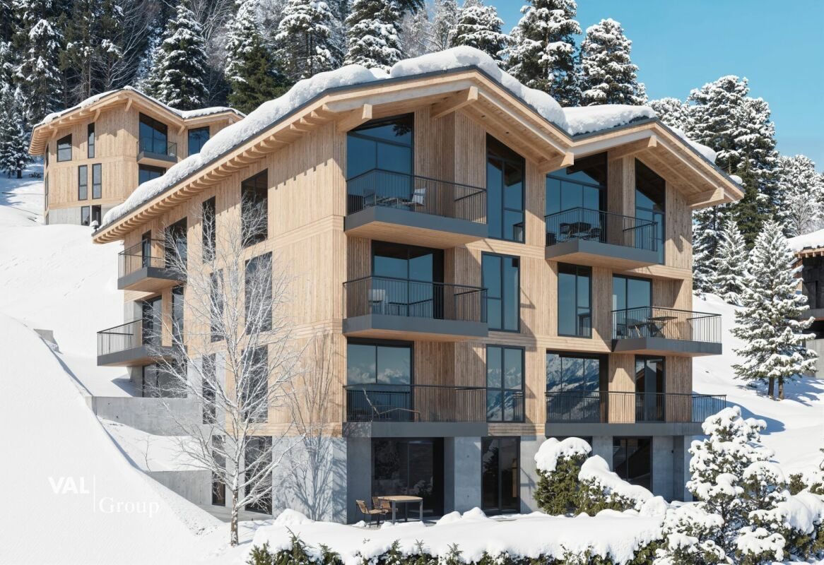 Résidence Le Roc : appartements luxueux offrant un confort 5 étoiles et une vue panoramique sur les montagnes