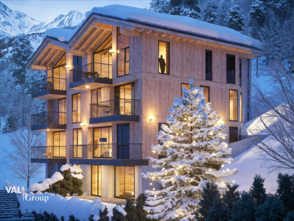 Residenz Le Roc: Luxuswohnungen mit 5-Sterne-Komfort und panoramischer Bergaussicht